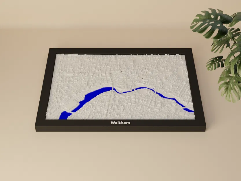 Waltham, Hoa Kỳ - Mô hình thu nhỏ 3D - Image 1
