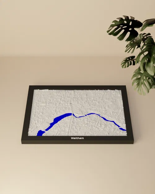 Waltham, Hoa Kỳ - Mô hình thu nhỏ 3D - Image 2