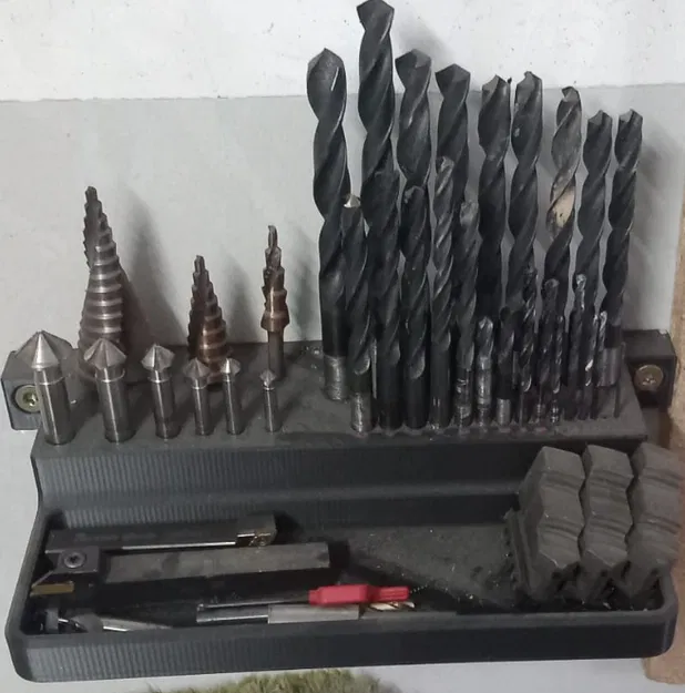 Bohrer-Halterung – Giá treo tường cho mũi khoan - Image 4