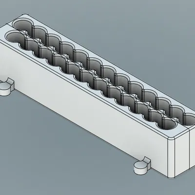 BatteryOrganizerAAA - 2 lines