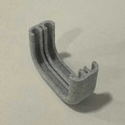 Giá đỡ chữ U cho 2× ống 4 mm – Bẻ cong 180°