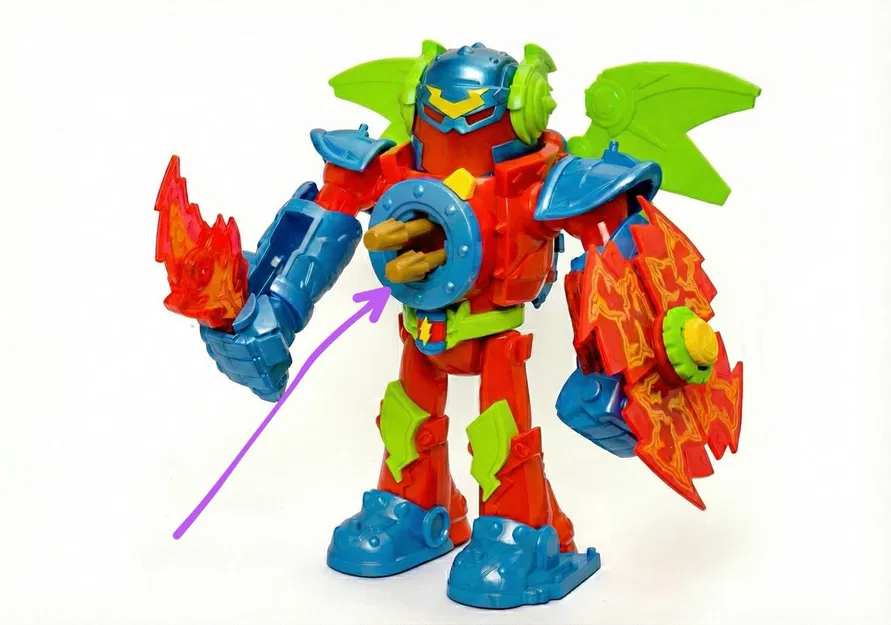 Đạn/Missile cho Titan Fury - SuperThings (Phụ tùng thay thế) - Image 1