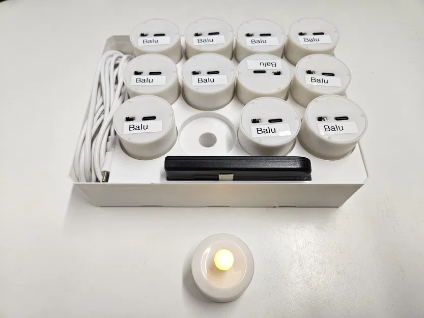 Tea Lights Multiboard Insert – Khay chứa đèn tealight cho Multiboard - Image 1