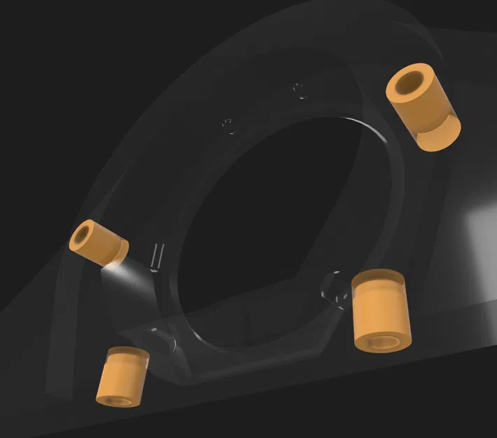 Ngàm gắn Delta Flyer Knomi v2 (Delta Flyer Knomi v2 Mount) - Image 6