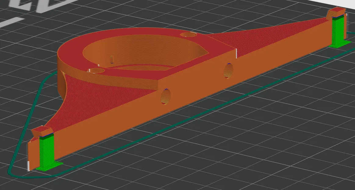 Ngàm gắn Delta Flyer Knomi v2 (Delta Flyer Knomi v2 Mount) - Image 7