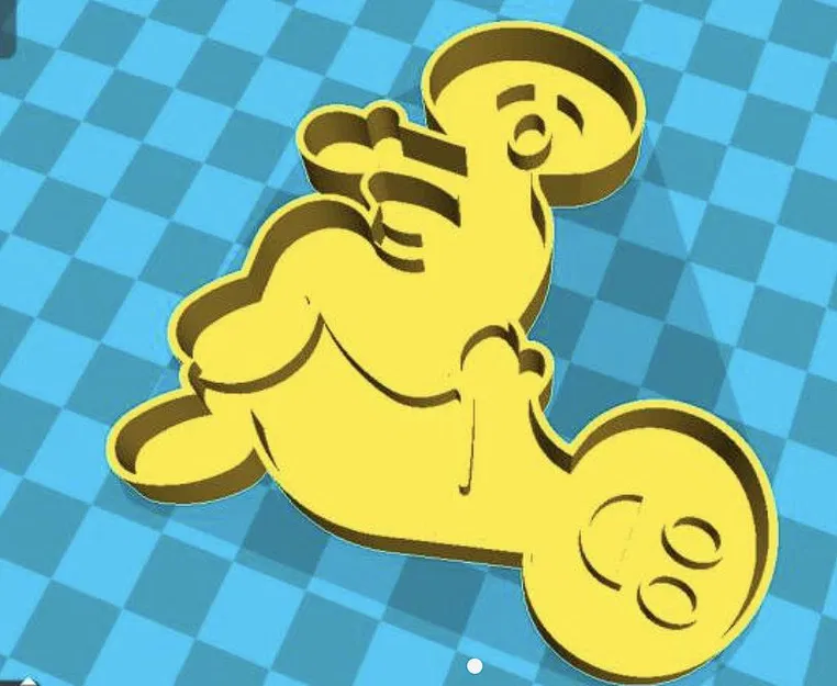 Khuôn cắt bánh quy hình người nude - Image 1