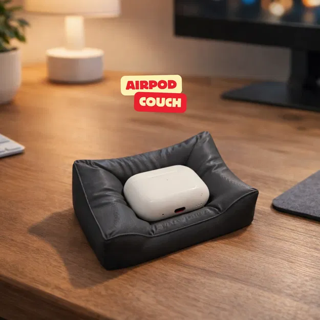 Air Pod Couch – Sofa mini để đặt AirPods (Apple accessories, homedecor) - Image 1