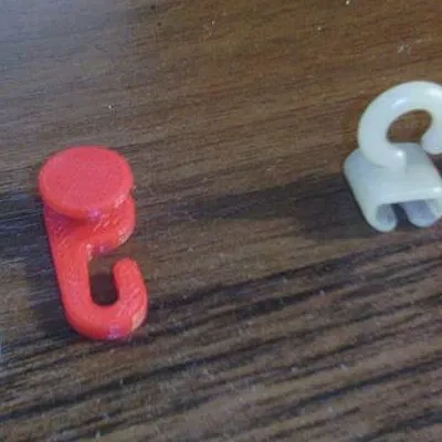 Móc treo rèm (2 kiểu)