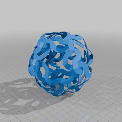 WEBB ICOSAHEDRAL POLYKNOT 1