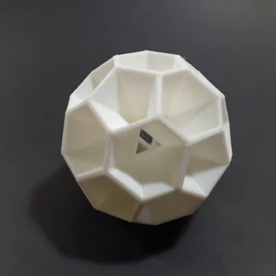 HOLDEN GOLDEN TRUNCATED ICOSAHEDRAL NOLID 1