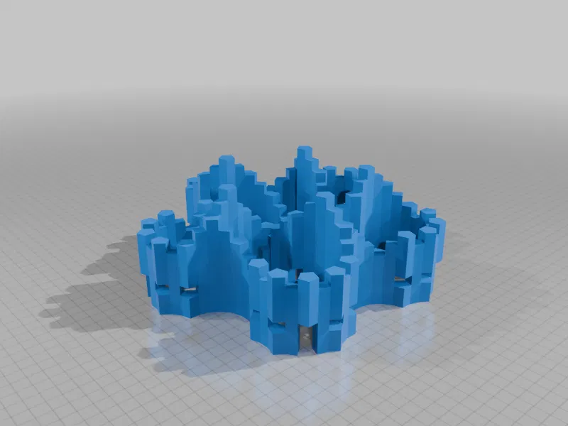 Pháo Đài Pentafoil Tím 1 - Image 3