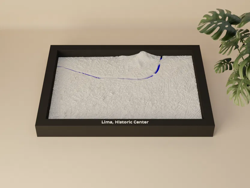 Mô hình 3D thu nhỏ: Lima, Historic Center, Peru - Image 3