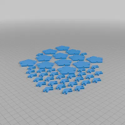 42 Part: Bộ Kit Lắp Ghép DODECAHEDRON CONSTRUCTION KIT 1