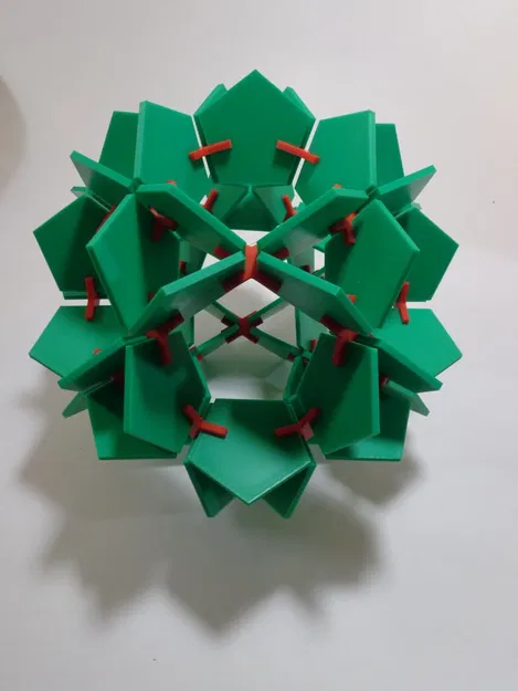Bộ kit 90 phần: HOLDEN ICOSIDODECAHEDRAL NOLID KIT 1 - Image 1
