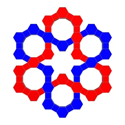 Sơ đồ BRUNNIAN LINK 6 mảnh (Diagram 1)
