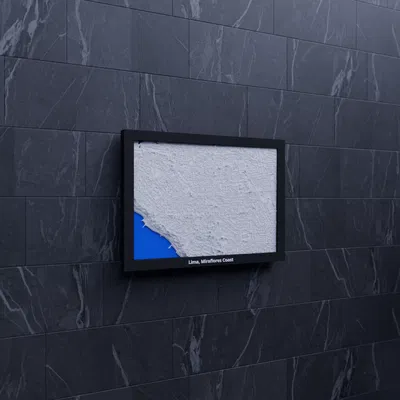 Lima, Miraflores Coast, Peru - Bản thu nhỏ 3D địa hình