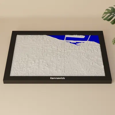 Kennewick, Hoa Kỳ - Mô hình thu nhỏ 3D