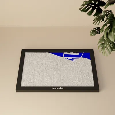 Kennewick, Hoa Kỳ - Mô hình thu nhỏ 3D