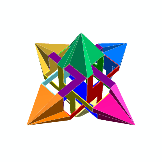 ROELOFS CUBIC STAR POLYKNOT 1 - Thumbnail 3