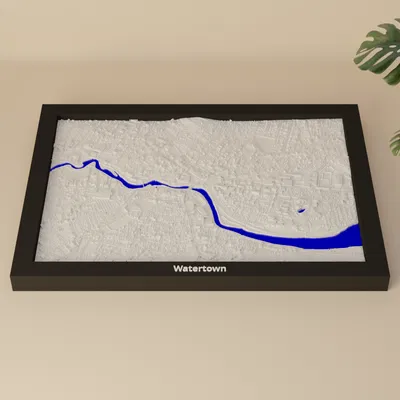 Watertown, Hoa Kỳ - Mô hình thu nhỏ 3D