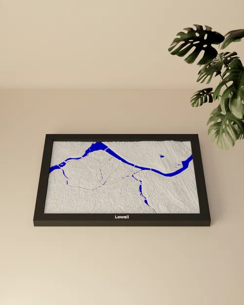 Lowell, Hoa Kỳ - Mô hình thu nhỏ 3D - Image 2