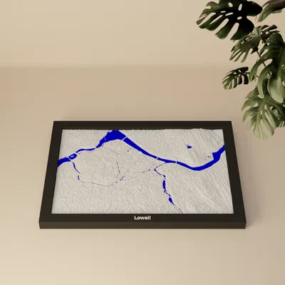 Lowell, Hoa Kỳ - Mô hình thu nhỏ 3D