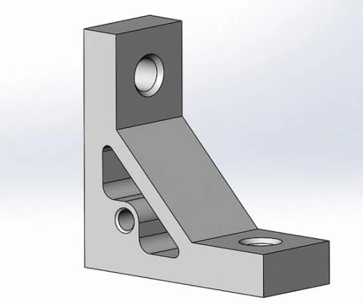 Úchyt nhựa góc 50x50x20 - Image 1
