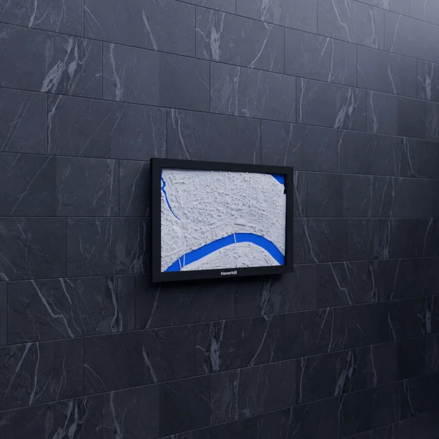 Haverhill, Hoa Kỳ - Miniature 3D địa hình - Image 6