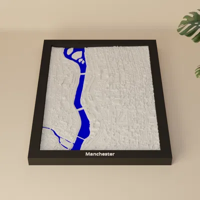 Manchester, Hoa Kỳ - Mô hình thu nhỏ 3D