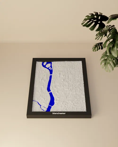 Manchester, Hoa Kỳ - Mô hình thu nhỏ 3D - Image 3