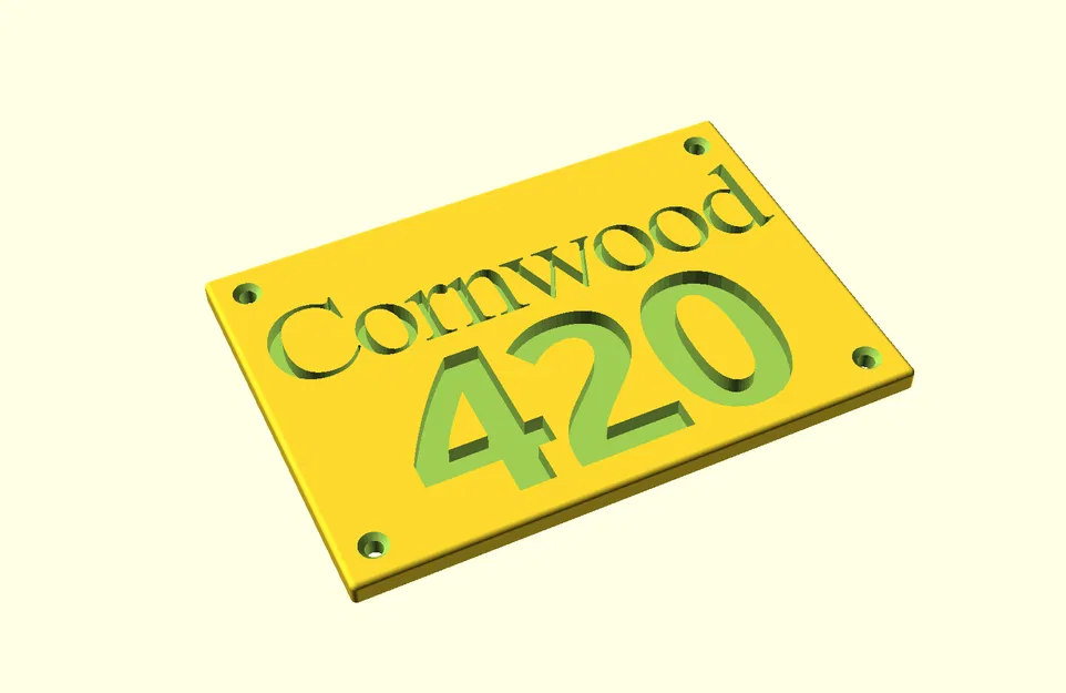 Bảng số nhà tham số (Parametric) tùy biến - Image 2