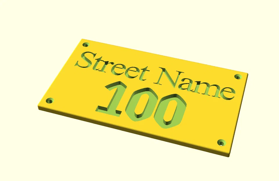 Bảng số nhà tham số (Parametric) tùy biến - Image 3