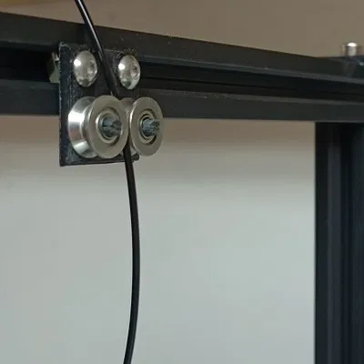 Bộ dẫn filament dùng vòng bi cho nhôm định hình 2020 (2020 extrusion)