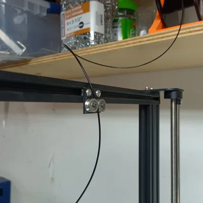 Bộ dẫn filament dùng vòng bi cho nhôm định hình 2020 (2020 extrusion)