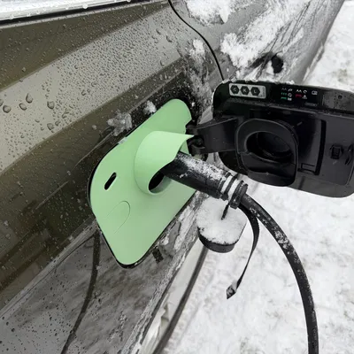 Skoda Enyaq - Nắp che cổng sạc (Charger cover)