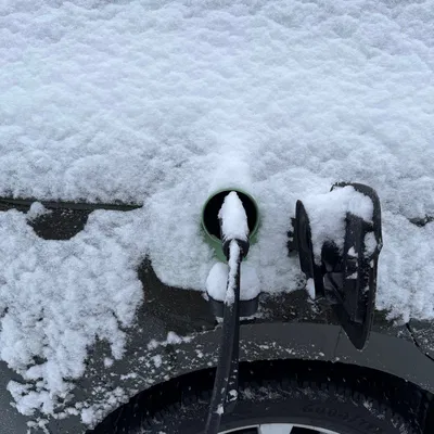 Skoda Enyaq - Nắp che cổng sạc (Charger cover)