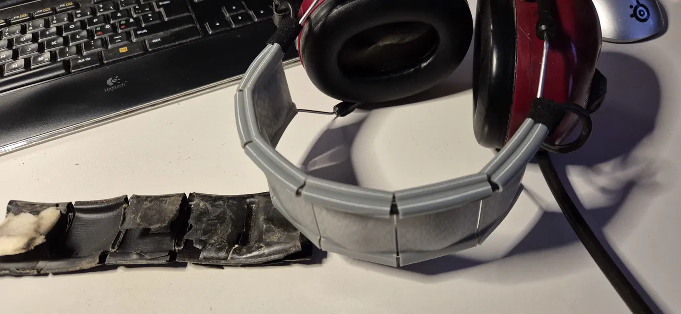 Đệm đầu (head cushioning) thay thế cho tai nghe Peltor - Image 1