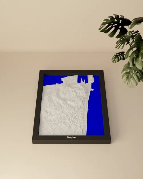 Napier, New Zealand - Mô hình thu nhỏ 3D - Image 2