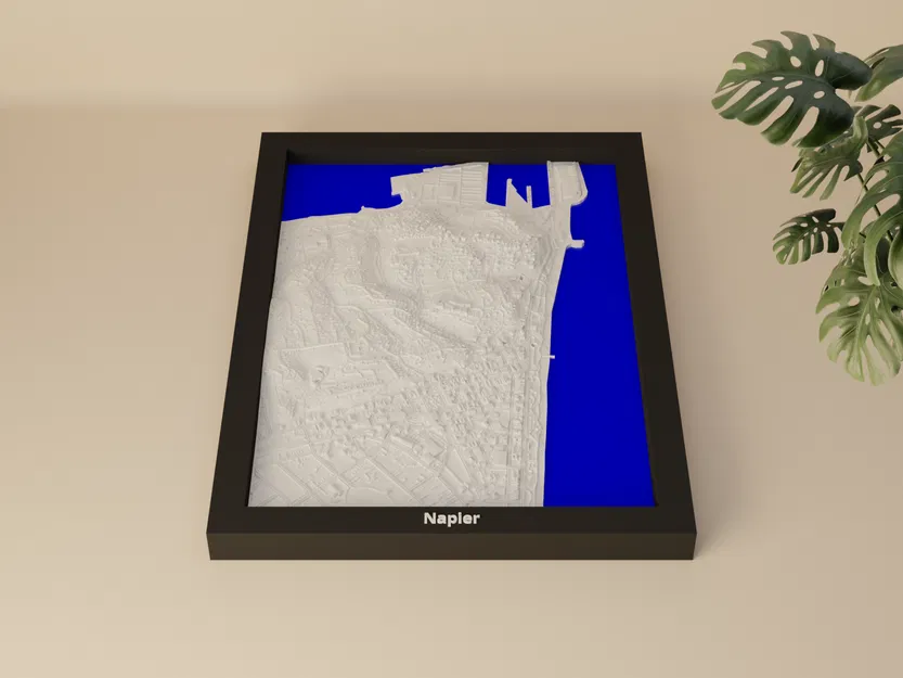 Napier, New Zealand - Mô hình thu nhỏ 3D - Image 3