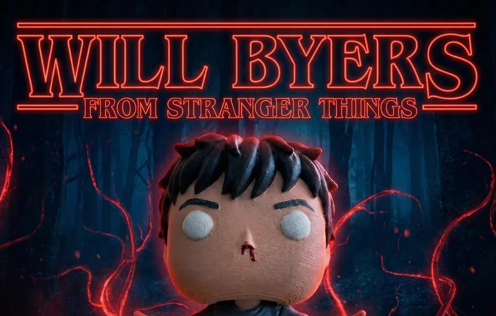Will Byers – Tượng Psychic Stand (lấy cảm hứng Stranger Things) đầu chỉnh được - Image 1