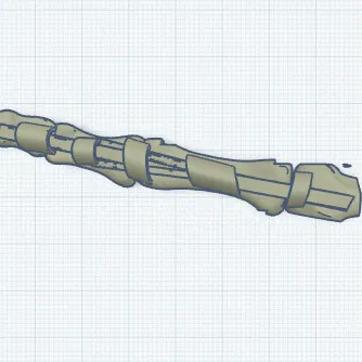 Mô hình ngón tay có cả gân (FDS/FDP) và hệ thống pulley