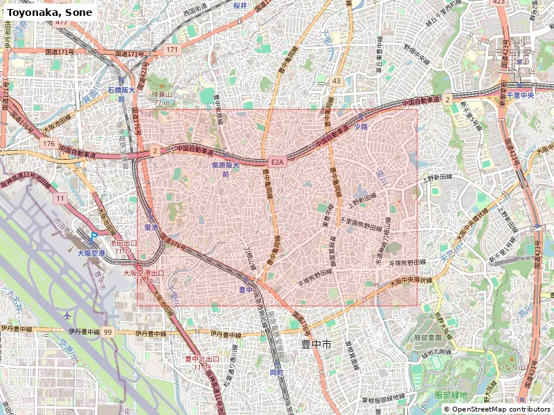 Toyonaka, Sone, Nhật Bản - Mô hình thu nhỏ 3D - Image 8