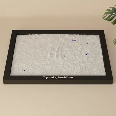 Toyonaka, Senri-Chuo, Nhật Bản - Bản thu nhỏ 3D