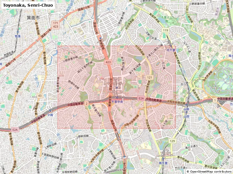 Toyonaka, Senri-Chuo, Nhật Bản - Bản thu nhỏ 3D - Image 8