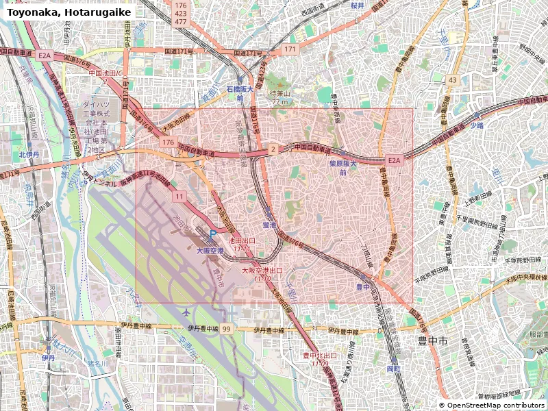 Toyonaka, Hotarugaike, Nhật Bản - Mô hình thu nhỏ 3D - Image 8