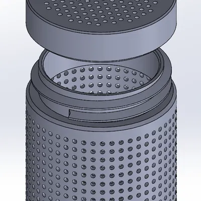 Hộp Chứa Silica Gel Cho Lưu Trữ Filament