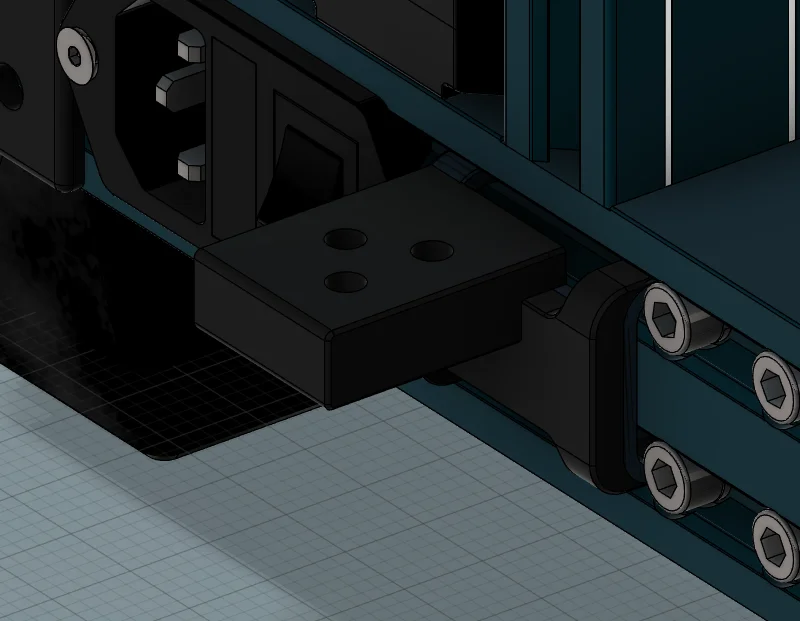 Neptune 3 Pro - Xích Dẫn Cáp Trục Z (Z-axis Cable Chain)