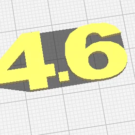 Huy hiệu Mustang 4.6