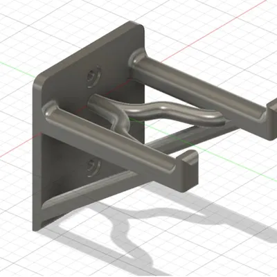 Giá treo tường đàn guitar 38mm