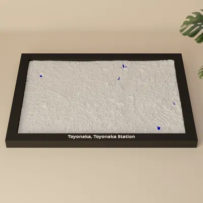 Toyonaka, ga Toyonaka, Nhật Bản - Mô hình thu nhỏ 3D